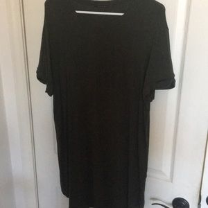 Casual hunter green dress